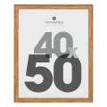 Ramka na ścianę Mae 40x50, brązowa - Atmosphera