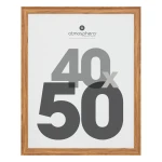 Ramka na ścianę Mae 40x50, brązowa - Atmosphera