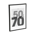 Ramka na ścianę Eva 50x70, czarna - Atmosphera