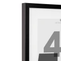 Ramka na ścianę Eva 40x50, czarna - Atmosphera