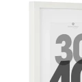 Ramka na ścianę Eva 30x40, biała - Atmosphera