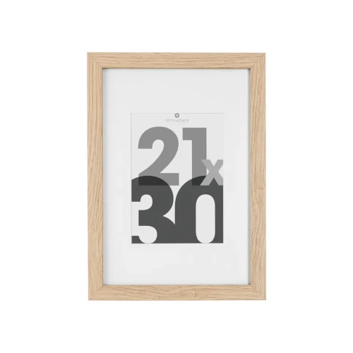 Ramka na ścianę Eva 21x30, naturalna - Atmosphera