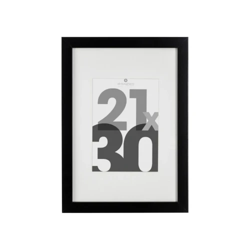 Ramka na ścianę Eva 21x30, czarna - Atmosphera