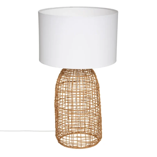 Rattanowa lampa stołowa Karla - Atmosphera