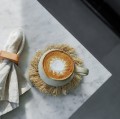 Drewniane obrączki na serwetki, 4-pak - Bazar Bizar