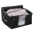 Organizer na ubrania i pościel z torbą próżniową Air Store Black 40x40cm - 5five
