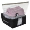 Organizer na ubrania i pościel z torbą próżniową Air Store Black 40x40cm - 5five