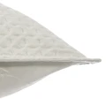 Narzuta z fakturą plastra miodu 240x260cm i 2 poszewki 60x60cm, ivory - Atmosphera