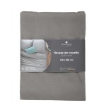 Bawełniana poszwa na kołdrę 140x200, Oeko-Tex, szara - Atmosphera