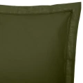 Bawełniana poszewka na poduszkę 50x70, Oeko-Tex, zieleń khaki - Atmosphera