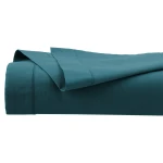 Bawełniane prześcieradło 240x290, Oeko-Tex, niebieskie - Atmosphera