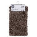 Dywanik łazienkowy szenilowy Colorama 50x80, taupe - 5five