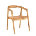 Krzesło ogrodowe drewniane Nihi Outdoor - Bazar Bizar