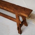 Wąska ławka drewniana Beauteous Rustic 150 - Bazar Bizar