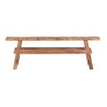 Wąska ławka drewniana Beauteous Rustic 150 - Bazar Bizar