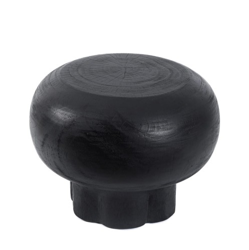 Czarny drewniany stolik kawowy Tutup, suar - Bazar Bizar