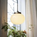 Szklana lampa wisząca Elsy Brass - PR Home