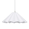 Dekoracyjny klosz do lampy wiszącej Freja Franza, biały - PR Home