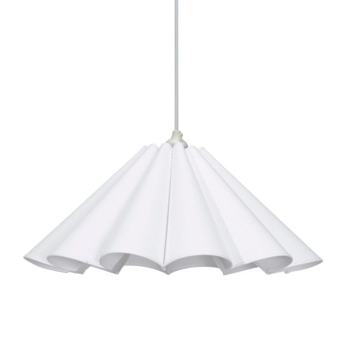 Dekoracyjny klosz do lampy wiszącej Freja Franza, biały - PR Home