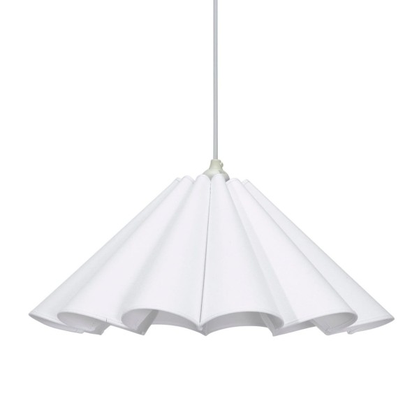 Dekoracyjny klosz do lampy wiszącej Freja Franza, biały - PR Home