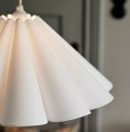 Dekoracyjny klosz do lampy wiszącej Freja Franza, biały - PR Home