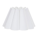 Dekoracyjny abażur do lampy stołowej Freja Franza 32, biały - PR Home