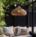 Lampa wisząca pleciona o organicznym kształcie Mira Ø58 - PR Home