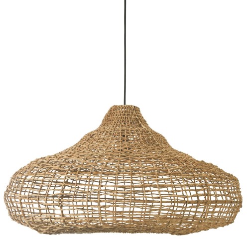 Lampa wisząca pleciona o organicznym kształcie Mira Ø70 - PR Home