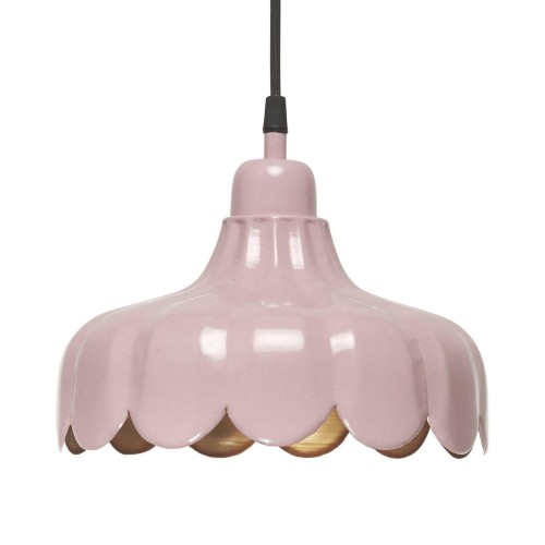 Lampa metalowa wisząca Wells Ø24, różowa - PR Home