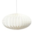 Papierowy abażur do lampy wiszącej owalny Anita - PR Home