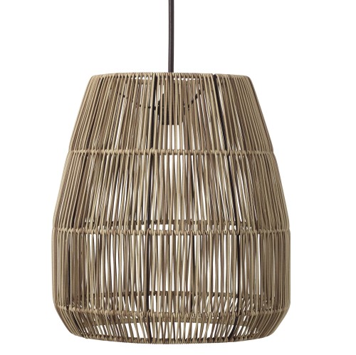 Klosz do lampy wiszącej z poliratanu Saigon Gray Ø38 - PR Home