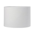 Abażur biały do lampy stojącej Sara Classic Ø30, bawełniany - PR Home