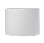 Abażur biały do lampy stojącej Sara Classic Ø30, bawełniany - PR Home
