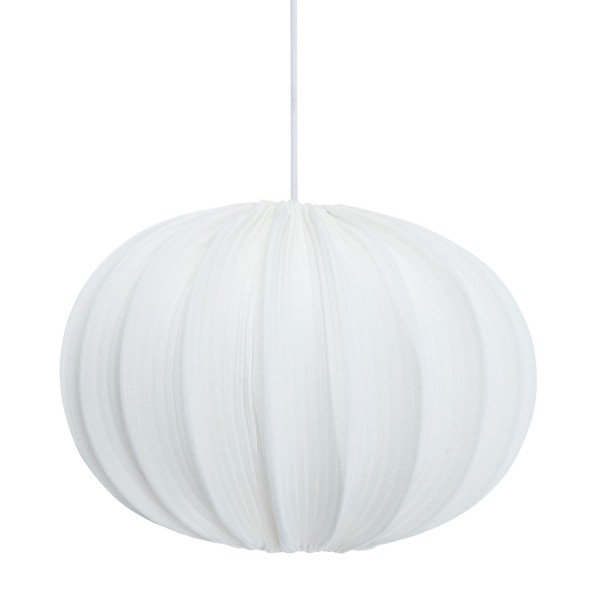 Abażur do lampy wiszącej Hilma Jersey Ø50, biały - PR Home
