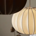 Abażur do lampy wiszącej Hilma Jersey Ø50, biały - PR Home