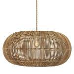 Rattanowa lampa Zuri Natural 61 - PR Home