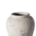 Wazon dekoracyjny Luna 38 z terakoty, szary - Muubs