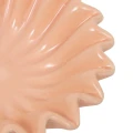 Dekoracyjna misa ceramiczna z falowanymi brzegami, łososiowa - Atmosphera