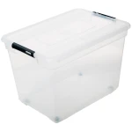 Pojemnik z pokrywką Solutions 66x47x46, transparentny - 5five