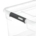 Pojemnik z pokrywką Solutions 58x38x26, transparentny - 5five