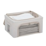 Pojemnik na ubrania Groomy 40x31x20, beżowy - 5five