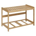 Siedzisko do łazienki z koszami, bambusowe Tidy Box - 5five