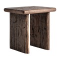 Drewniany stolik kawowy, w stylu wabi sabi Toigne - Vical