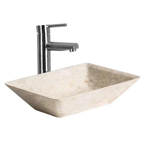 Umywalka z marmuru nablatowa Ceres - Vical