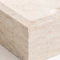 Umywalka kamienna nablatowa Haumea Ivory - Vical