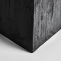 Postument dekoracyjny czarny Vievy, drewniany - Vical