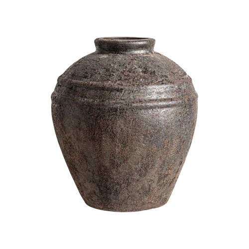 Ceramiczny wazon z wypukłym wzorem Jellae - Vical