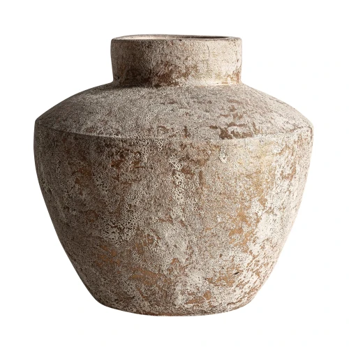 Ceramiczny wazon z efektem postarzenia Sehje - Vical