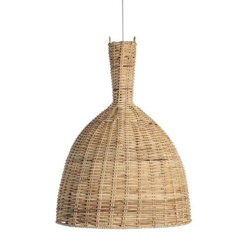 Lampa rattanowa duża Ø70 - Vical