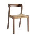 Krzesła plecione do jadalni z drewnianą ramą Tudelle, 2 szt - Vical